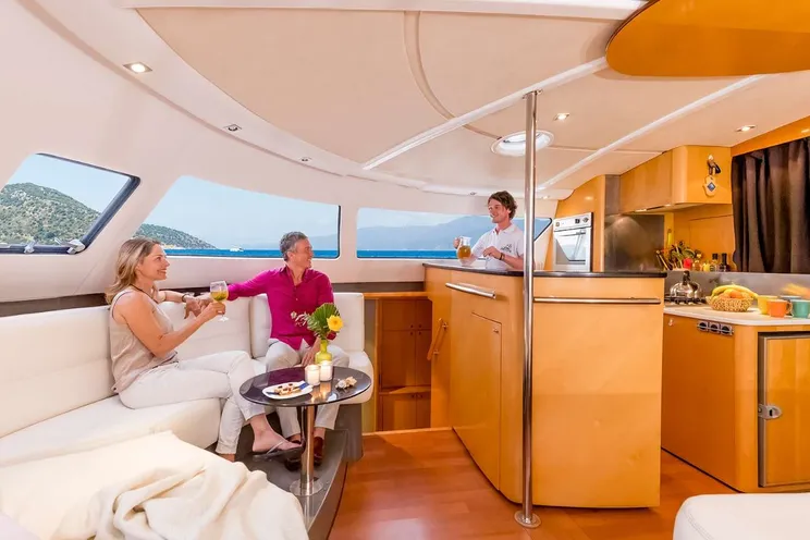 Charter Yacht ZORBA CAT - Fountaine Pajot Eleuthera 60 - 4 Cabins - Aegina - Poros - Saronic Islands - Greece