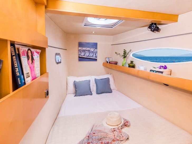 ZORBA CAT Fountaine Pajot Eleuthera 60 cabin 1 ZORBA CAT Fountaine Pajot Eleuthera 60 cabin 1