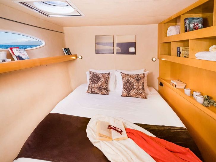 ZORBA CAT Fountaine Pajot Eleuthera 60 cabin 2 ZORBA CAT Fountaine Pajot Eleuthera 60 cabin 2
