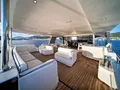 S4 Custom Gulet Motor Sailor 35m - aft deck lounging and dining area S4 Custom Gulet Motor Sailor 35m - aft deck lounging and dining area