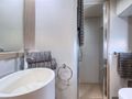 KIMON Ferretti 620 - master cabin bathroom lavatory KIMON Ferretti 620 - master cabin bathroom lavatory