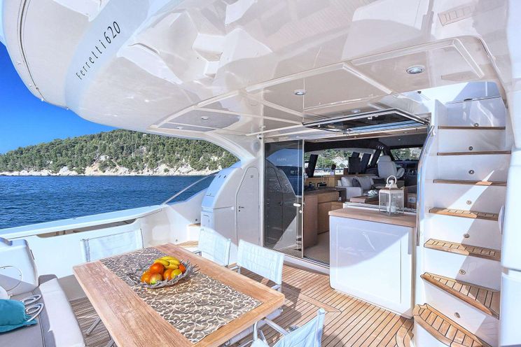 Charter Yacht KIMON - Ferretti 620 - 3 Cabins - Split - Dubrovnik - Hvar - Croatia