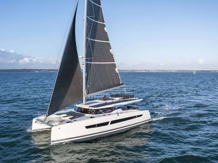 THREE DEE Fountaine Pajot Aura 51 - main profile THREE DEE Fountaine Pajot Aura 51 - main profile