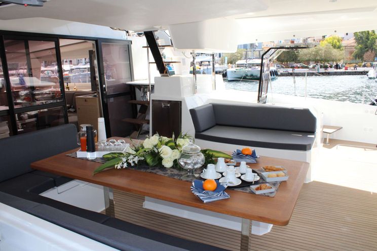 Charter Yacht THREE DEE - Fountaine Pajot Aura 51 - 5 Cabins - Athens - Mykonos - Paros - Cyclades - Greece