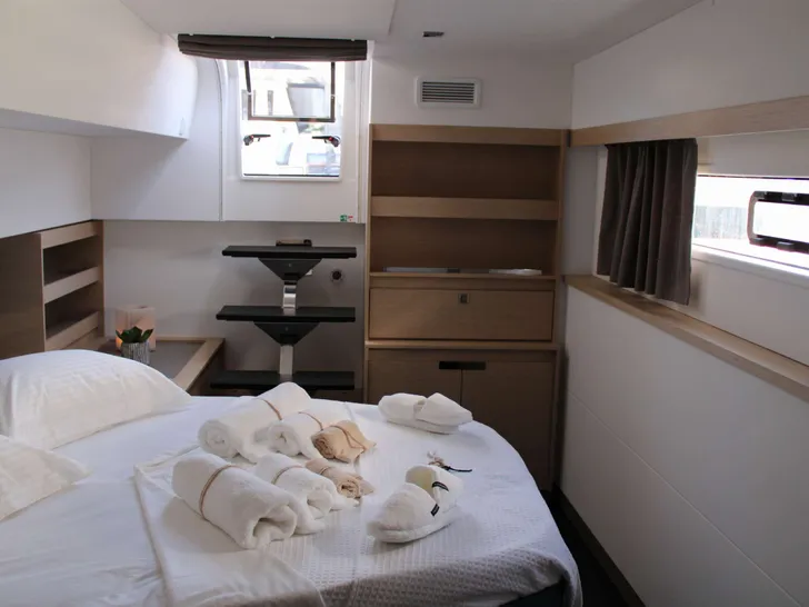 THREE DEE Fountaine Pajot Aura 51 - master cabin THREE DEE Fountaine Pajot Aura 51 - master cabin