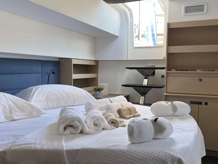 THREE DEE Fountaine Pajot Aura 51 - VIP cabin 1 THREE DEE Fountaine Pajot Aura 51 - VIP cabin 1