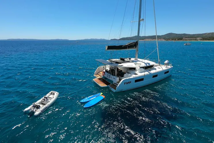 Charter Yacht YOFF - Lagoon 46 - 3 Cabins - Olbia - Porto Cervo - La Maddalena - Sardinia - Italy