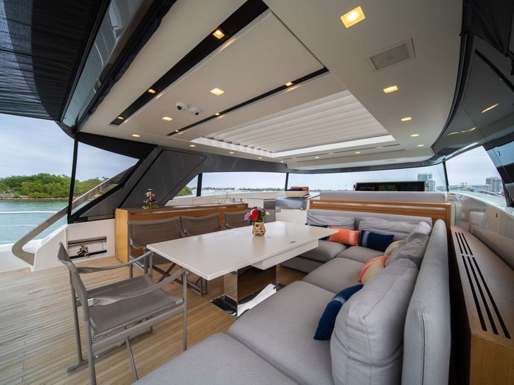MAVE Sanlorenzo SX88 - aft deck MAVE Sanlorenzo SX88 - aft deck