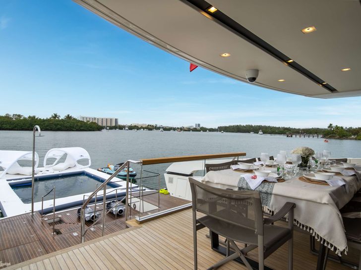 MAVE Sanlorenzo SX88 - aft view MAVE Sanlorenzo SX88 - aft view