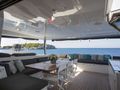 PHANTOM Lagoon 620 - aft deck lounge PHANTOM Lagoon 620 - aft deck lounge