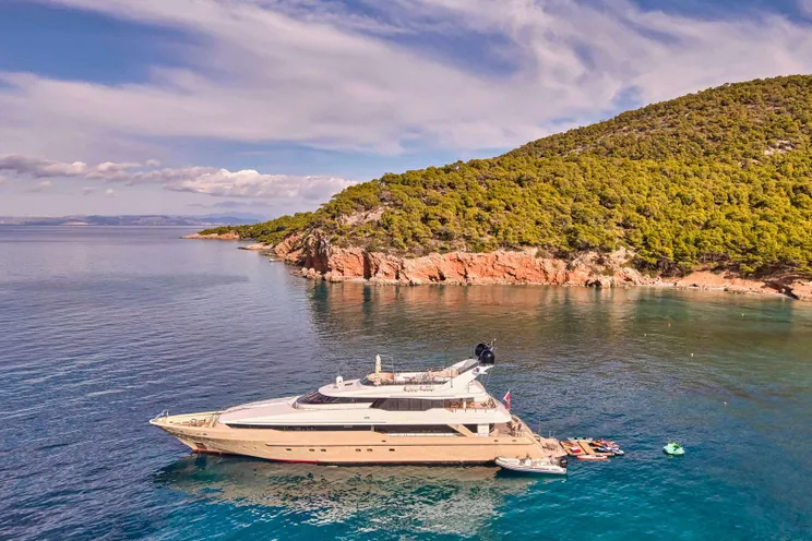 Charter Yacht PROMETHEUS I - Heesen 45m - 5 Cabins - Athens - Mykonos - Paros - Cyclades - Greece