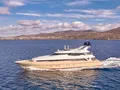 PROMETHEUS I Heesen 45m - cruising across the Greek waterline PROMETHEUS I Heesen 45m - cruising across the Greek waterline