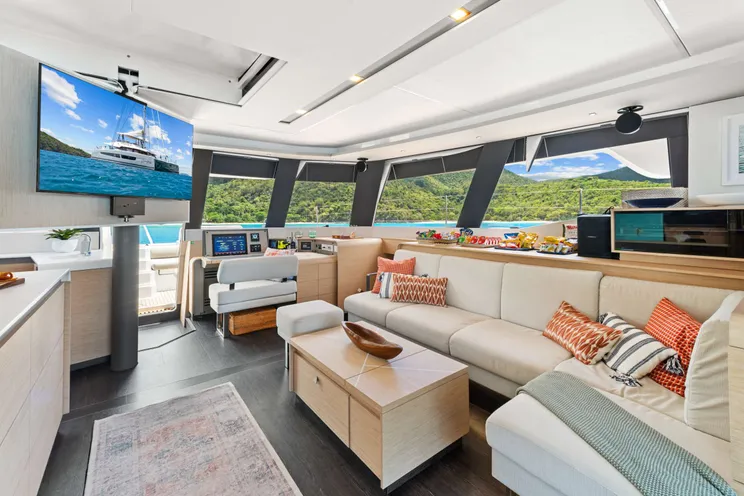 Charter Yacht HOURGLASS - Fountaine Pajot Samana 59 - 4 Cabins - Tortola - Anegada - Virgin Gorda - BVI - Caribbean