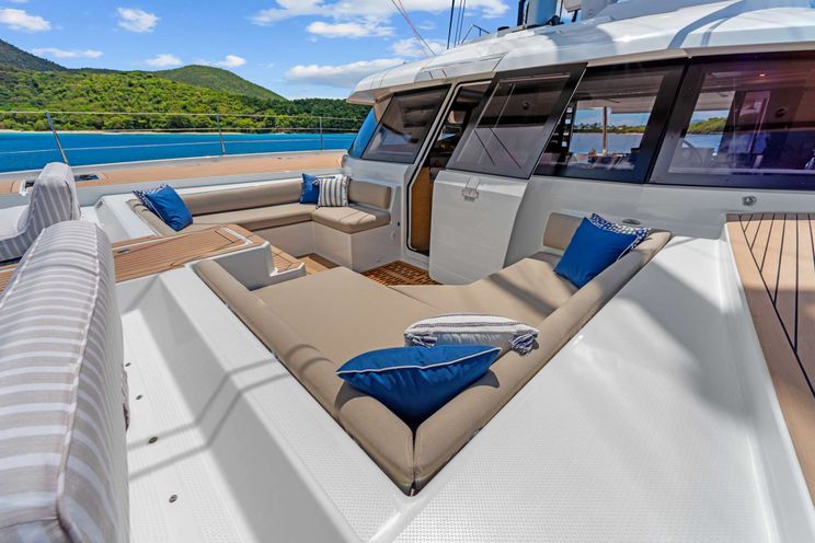 Charter Yacht HOURGLASS - Fountaine Pajot Samana 59 - 4 Cabins - Tortola - Anegada - Virgin Gorda - BVI - Caribbean