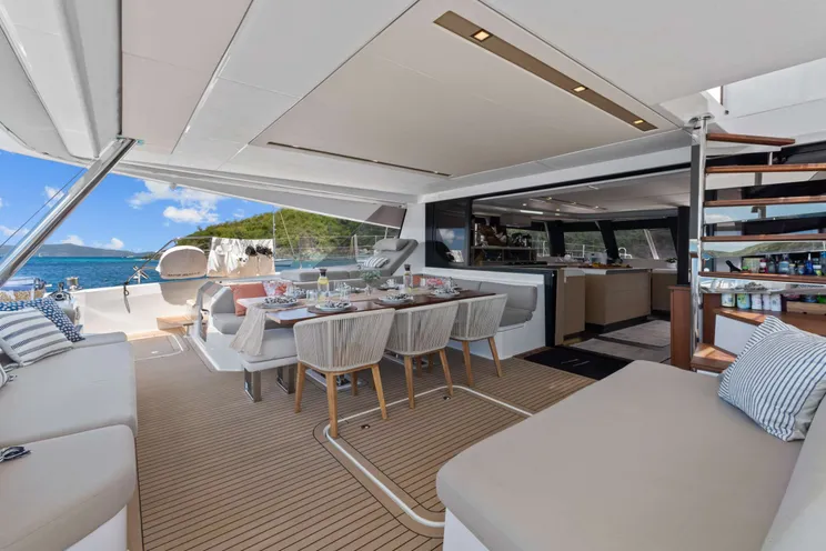 Charter Yacht HOURGLASS - Fountaine Pajot Samana 59 - 4 Cabins - Tortola - Anegada - Virgin Gorda - BVI - Caribbean
