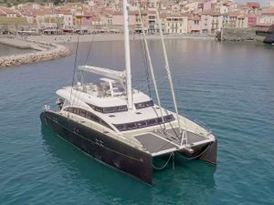 HOUBARA - Sunreef 82 DD - 3 Cabins - Olbia - Porto Cervo - La Maddalena - Sardinia - Italy HOUBARA - Sunreef 82 DD - 3 Cabins - Olbia - Porto Cervo - La Maddalena - Sardinia - Italy