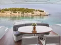 DUNE Alfamarine 72,aft alfresco dining area DUNE Alfamarine 72,aft alfresco dining area