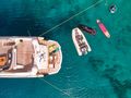 M FIVE Sunseeker 75 Yacht - top aft shot M FIVE Sunseeker 75 Yacht - top aft shot