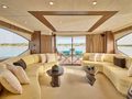 M FIVE Sunseeker 75 Yacht - saloon M FIVE Sunseeker 75 Yacht - saloon