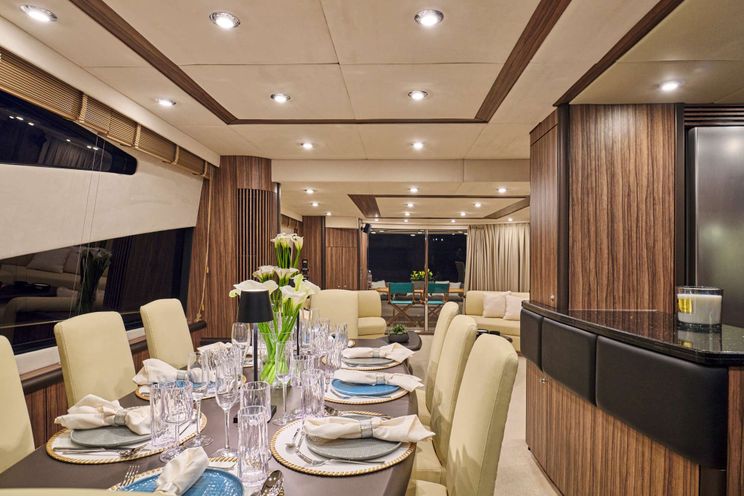 Charter Yacht M FIVE - Sunseeker 75 Yacht - 4 Cabins - Athens - Mykonos - Paros - Cyclades - Greece
