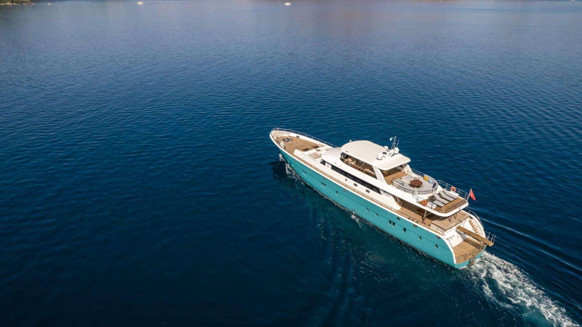 Charter Yacht DEEP WATER - Custom Yacht 39m - 6 Cabins - Bodrum - Gocek - Marmaris - Turkey