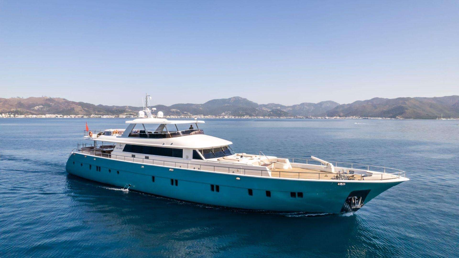 DEEP WATER - Custom Yacht 39m - 6 Cabins - Bodrum - Gocek - Marmaris - Turkey