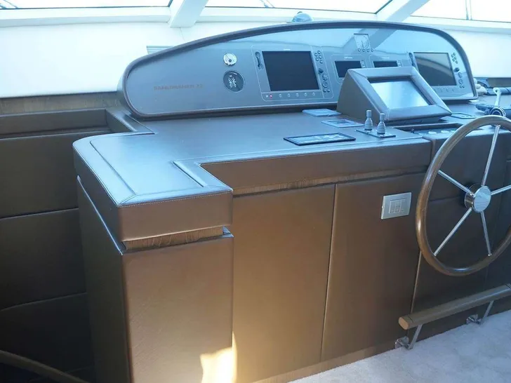 KUUM San Lorenzo 75 cockpit KUUM San Lorenzo 75 cockpit