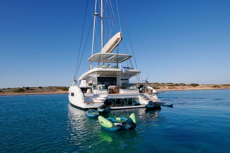 Charter Yacht HAPPY - Lagoon 55 - 4 Cabins - Athens - Mykonos - Paros - Cyclades - Aegean - Greece