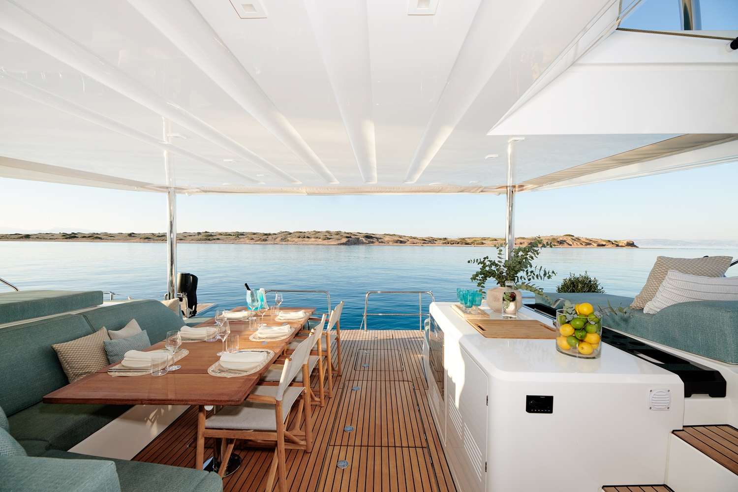 Charter Yacht HAPPY - Lagoon 55 - 4 Cabins - Athens - Mykonos - Paros - Cyclades - Aegean - Greece