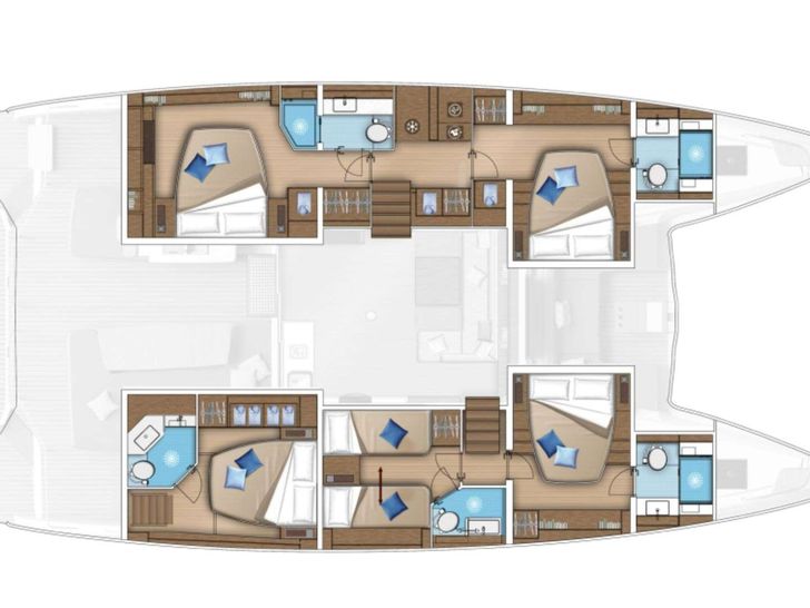 HAPPY Lagoon 55 - layout HAPPY Lagoon 55 - layout