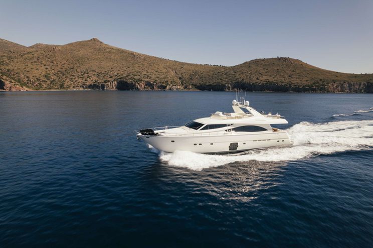 Charter Yacht LIDIA - Ferretti 830 - 4 Cabins - Athens - Mykonos - Paros - Cyclades - Aegean - Greece