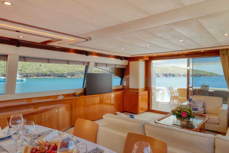 Charter Yacht LIDIA - Ferretti 830 - 4 Cabins - Athens - Mykonos - Paros - Cyclades - Aegean - Greece