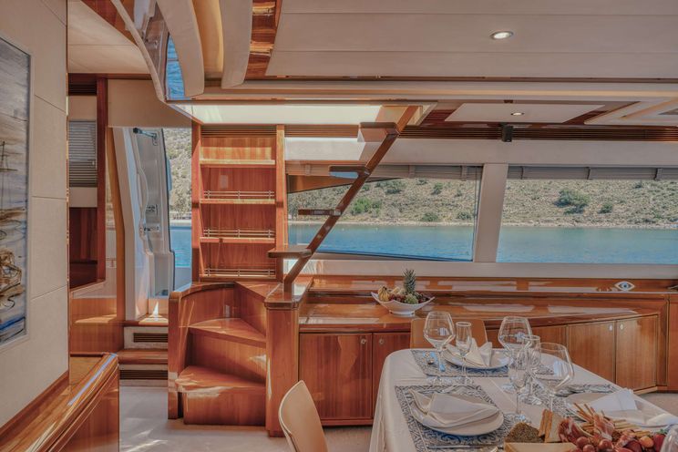 Charter Yacht LIDIA - Ferretti 830 - 4 Cabins - Athens - Mykonos - Paros - Cyclades - Aegean - Greece