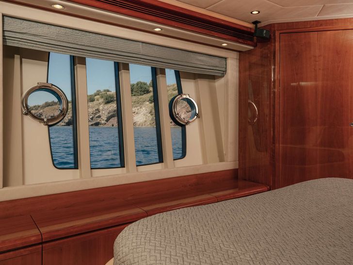 LIDIA Ferretti 830 - VIP cabin view LIDIA Ferretti 830 - VIP cabin view