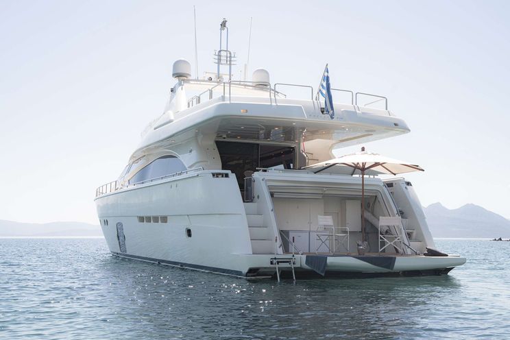 Charter Yacht LIDIA - Ferretti 830 - 4 Cabins - Athens - Mykonos - Paros - Cyclades - Aegean - Greece