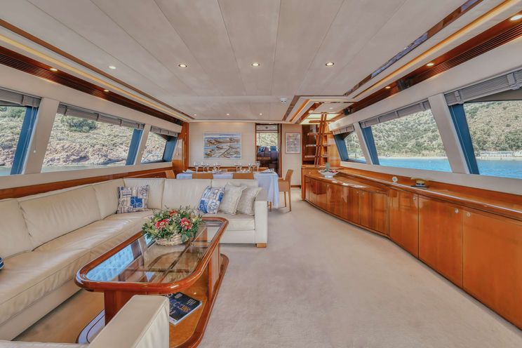 Charter Yacht LIDIA - Ferretti 830 - 4 Cabins - Athens - Mykonos - Paros - Cyclades - Aegean - Greece