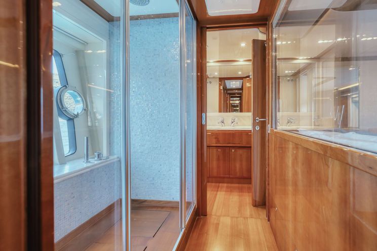 Charter Yacht LIDIA - Ferretti 830 - 4 Cabins - Athens - Mykonos - Paros - Cyclades - Aegean - Greece