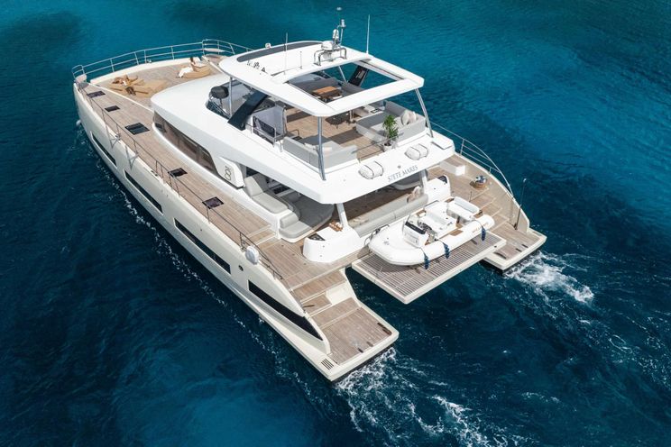 Charter Yacht SIETE MARES - Lagoon Seventy 8 - 4 Cabins - Tortola - Anegada - Virgin Gorda - British Virgin Islands