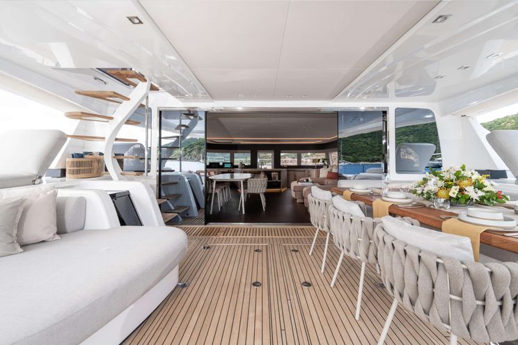 Charter Yacht SIETE MARES - Lagoon Seventy 8 - 4 Cabins - Tortola - Anegada - Virgin Gorda - British Virgin Islands