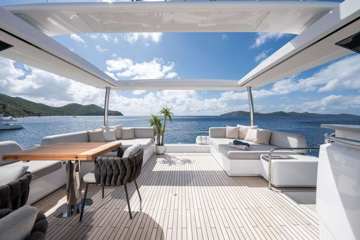 Charter Yacht SIETE MARES - Lagoon Seventy 8 - 4 Cabins - Tortola - Anegada - Virgin Gorda - British Virgin Islands
