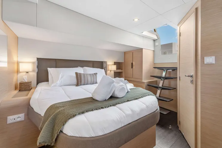 Charter Yacht PLUS 10 - Fountaine Pajot Samana 59 - 4 Cabins - St Thomas - Tortola - Anegada - Virgin Gorda - BVI - Caribbean
