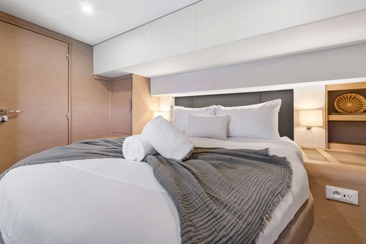 Charter Yacht PLUS 10 - Fountaine Pajot Samana 59 - 4 Cabins - St Thomas - Tortola - Anegada - Virgin Gorda - BVI - Caribbean
