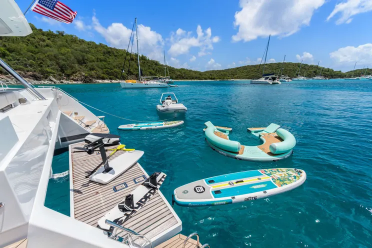 Charter Yacht PLUS 10 - Fountaine Pajot Samana 59 - 4 Cabins - St Thomas - Tortola - Anegada - Virgin Gorda - BVI - Caribbean