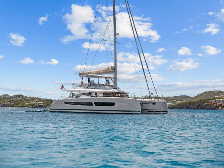 PLUS 10 - Fountaine Pajot Samana 59 - Side View PLUS 10 - Fountaine Pajot Samana 59 - Side View