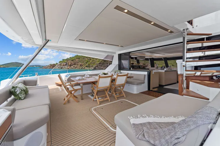 Charter Yacht PLUS 10 - Fountaine Pajot Samana 59 - 4 Cabins - St Thomas - Tortola - Anegada - Virgin Gorda - BVI - Caribbean