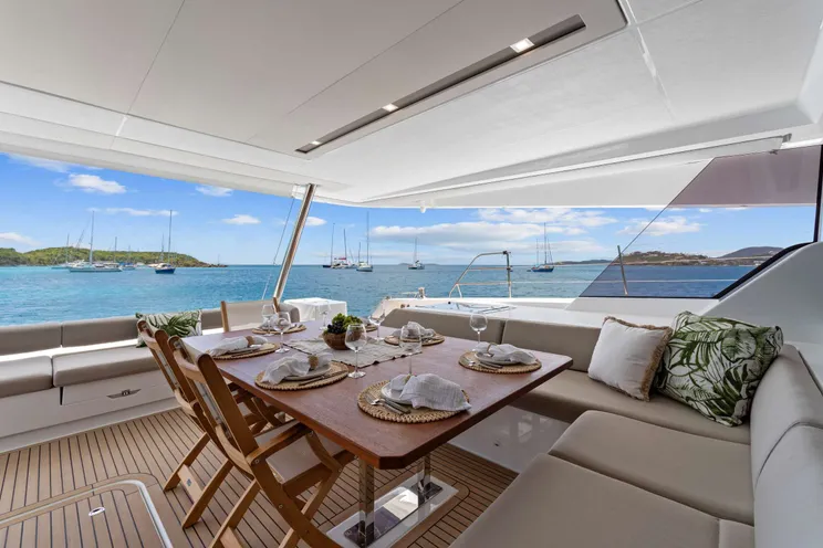 Charter Yacht PLUS 10 - Fountaine Pajot Samana 59 - 4 Cabins - St Thomas - Tortola - Anegada - Virgin Gorda - BVI - Caribbean