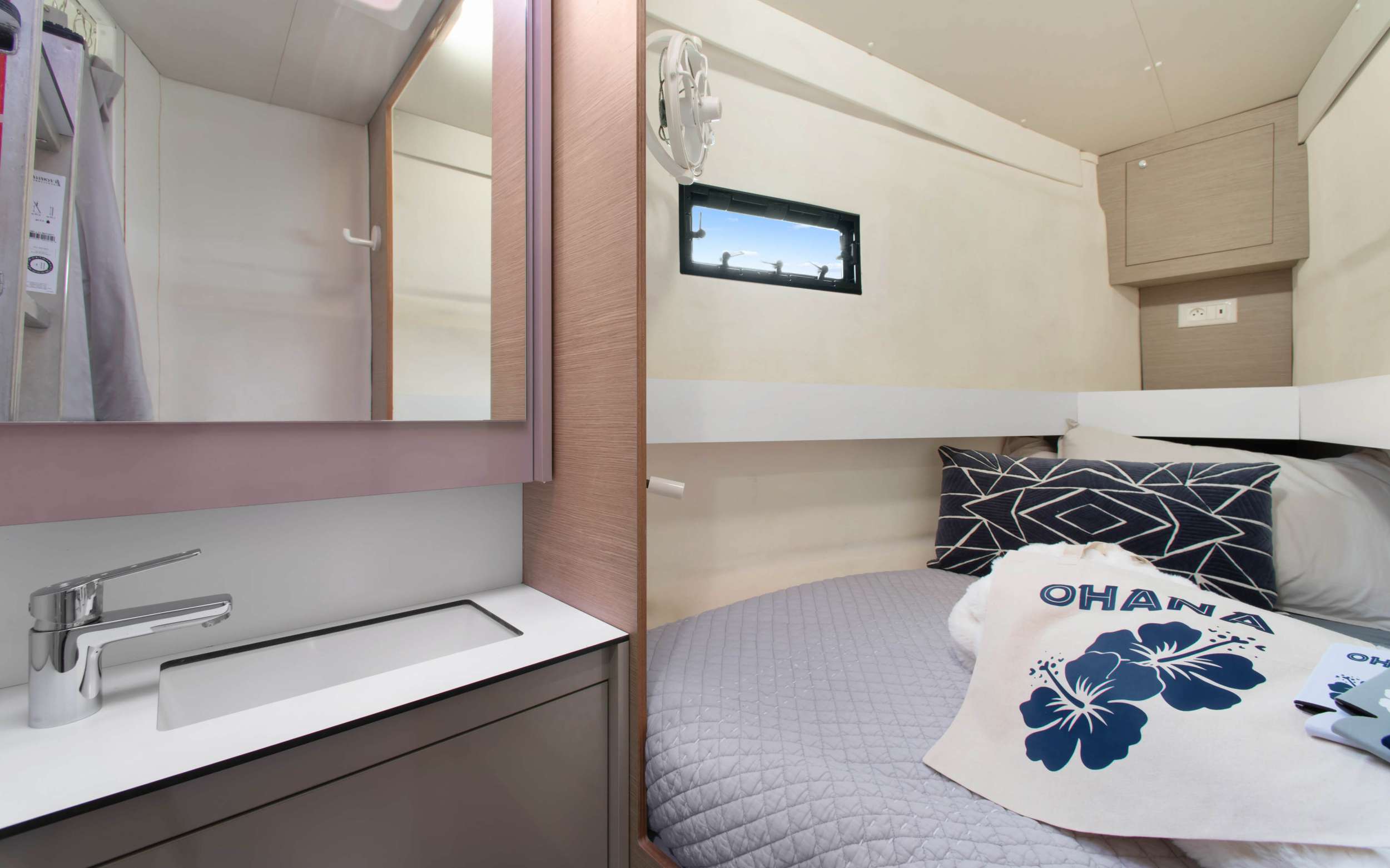 OHANA Fountaine Pajot Samana 59 - crew cabin