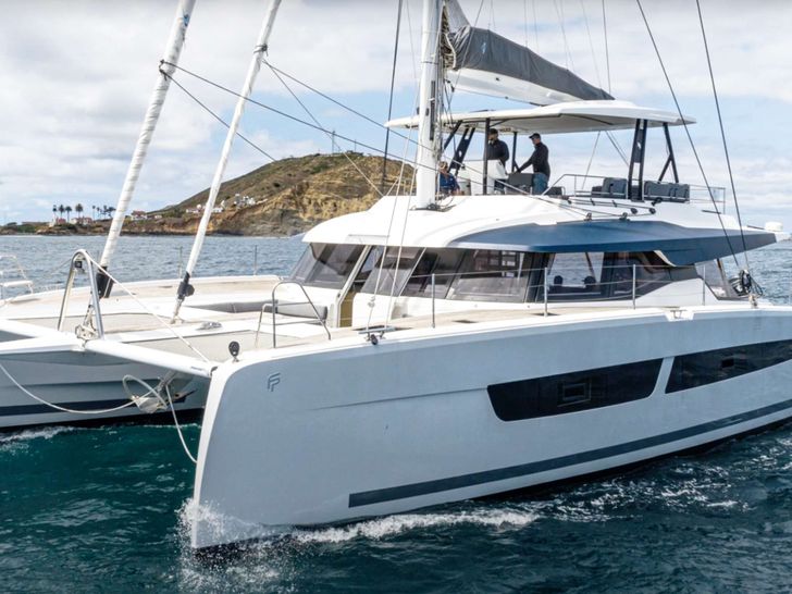 OHANA Fountaine Pajot Samana 59 - Bow shot OHANA Fountaine Pajot Samana 59 - Bow shot