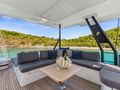 OHANA Fountaine Pajot Samana 59 - flybridge lounge OHANA Fountaine Pajot Samana 59 - flybridge lounge