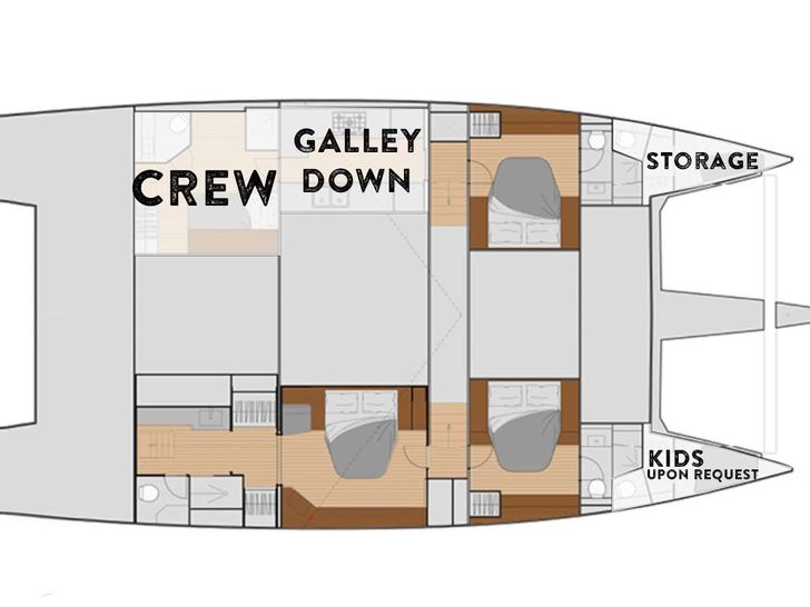 Yacht layout Yacht layout